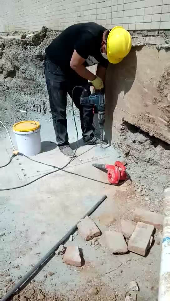 运城新旧混凝土植筋连接加固